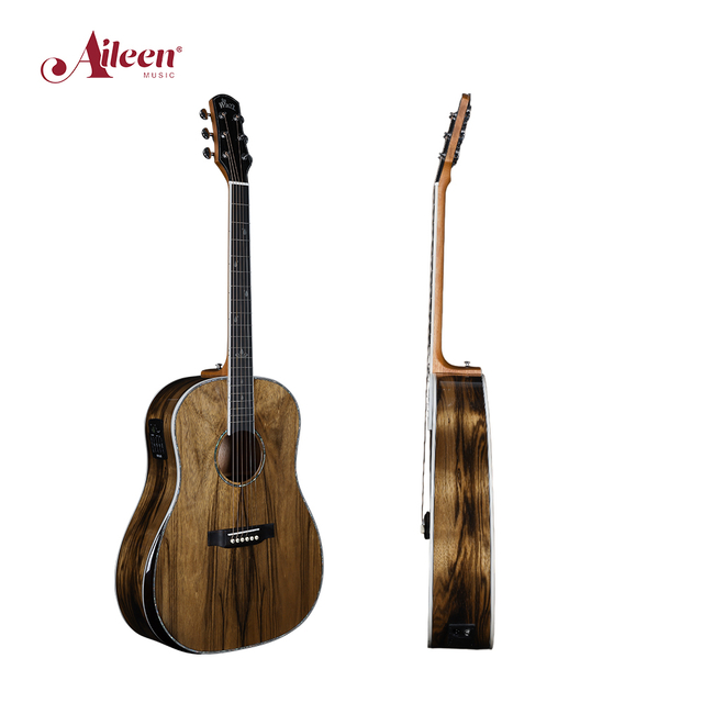Slope shoulder D shape exotic material 41 inch acoustic guitar (WAG901E-SD)