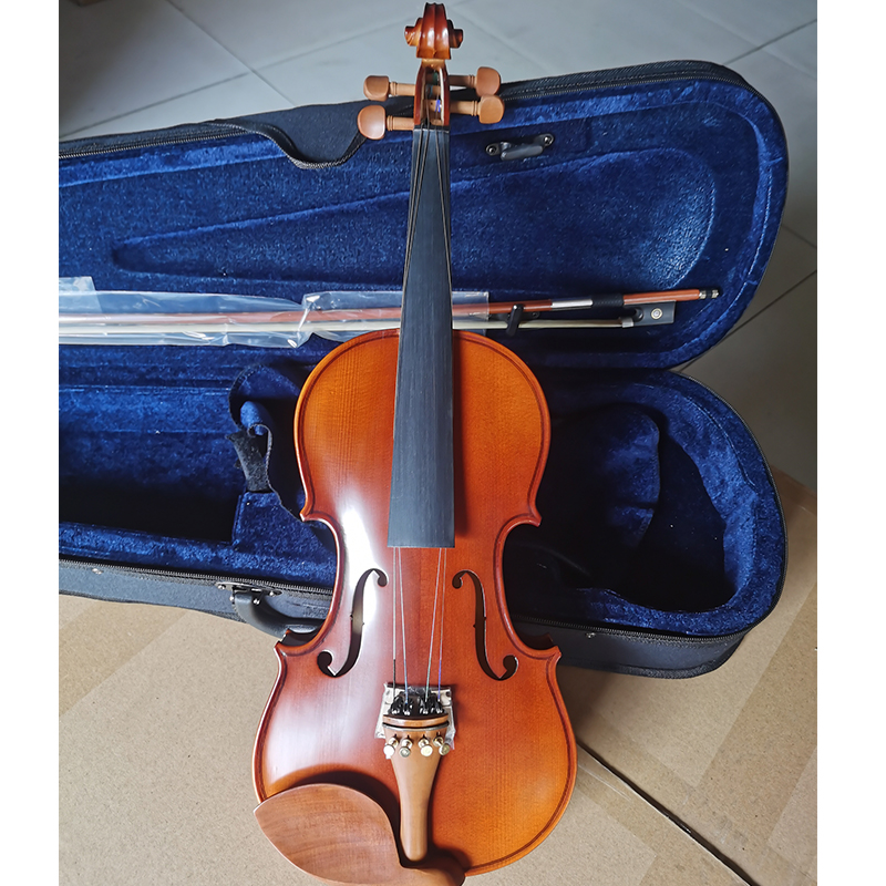 Dyed hardwood fingboard purfled violin (VG200)