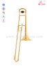 Gold lacquer Bb key Yellow Brass Slide Alto trombone (TB9001G)