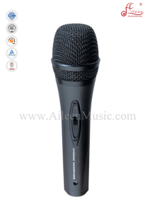 Professional Moving-coil 2.5m Cable MIC Price Plastic MIC Wired Metal Microphone (AL-DM960)