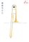 Bb Key Gold Lacquer Tenor Trombone With ABS Case (TB9131G)