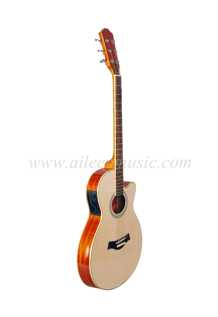 40" Thin Body Cutaway Acoustic Guitar (AFG11CBE)