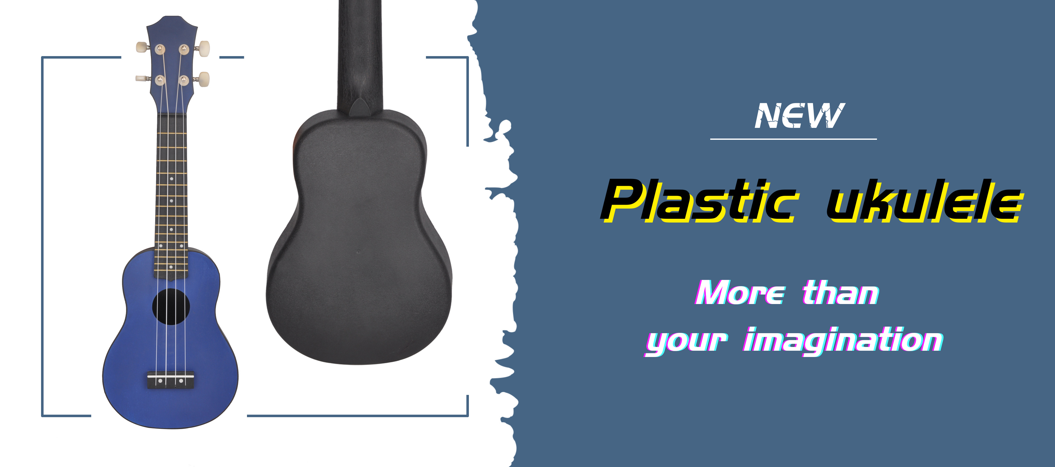 Plastic ukulele
