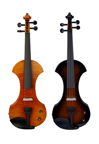 Electric Violin 4/4 Full Size linden with Brazilwood Bow(VE502)
