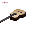 Winzz cutaway 39" A Grade solid spruce top nylon strings guitar(WCG180AC)