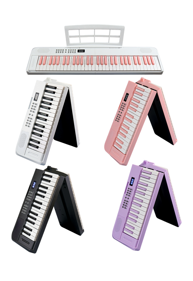 EK-F6101 New Musical Instruments 61 Keys 20mm Width Foldable Keyboard