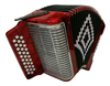 B3112SB Stainless Steel Grille 31 Button 12 Bass Button Accordion Professional