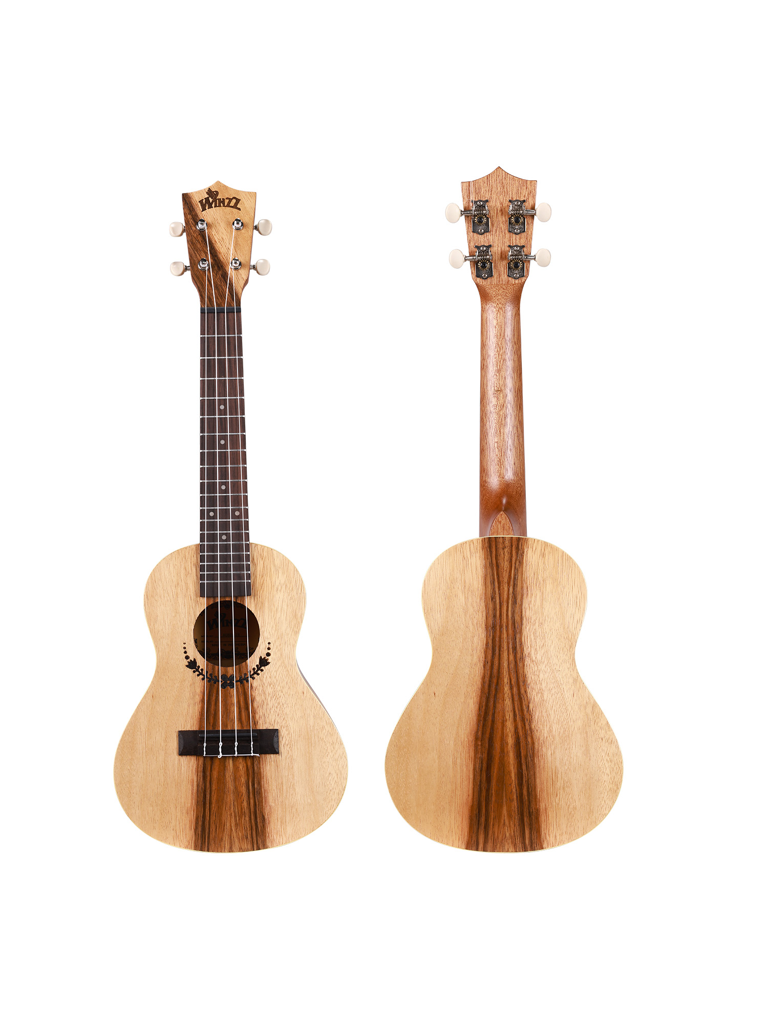 AU601-23 Winzz Quality Concert 23'' Ukulele Made in Indonesia