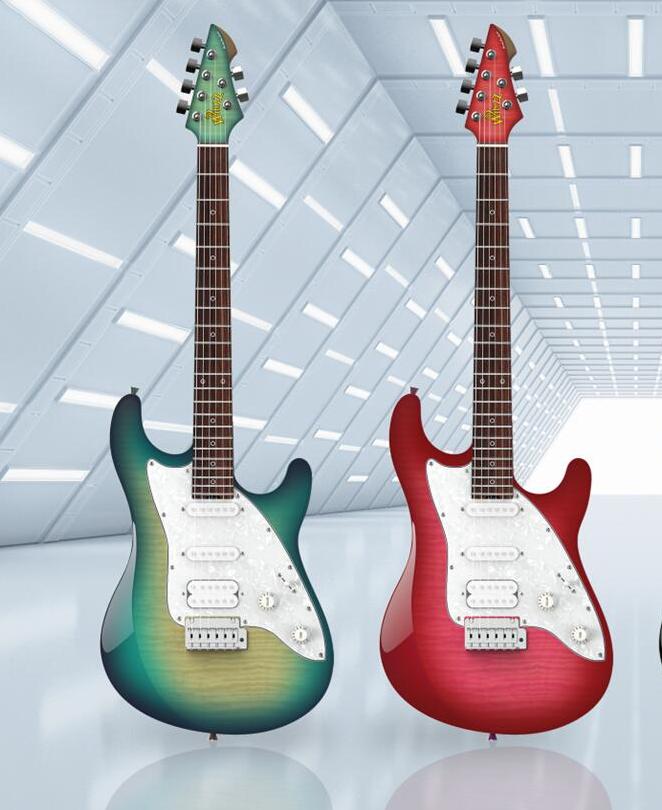 WGS150AF High Quality WINZZ Design Gravity Series S Model Pro Electric Guitar