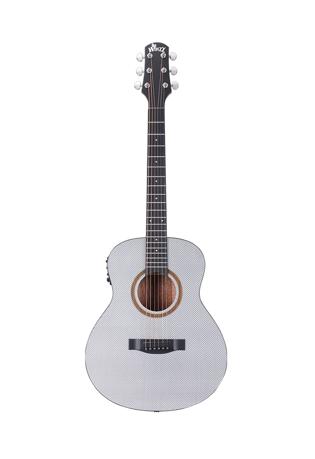 AFC77E Good Quality Matte Finish 36" Carbon Top Acoustic Guitar
