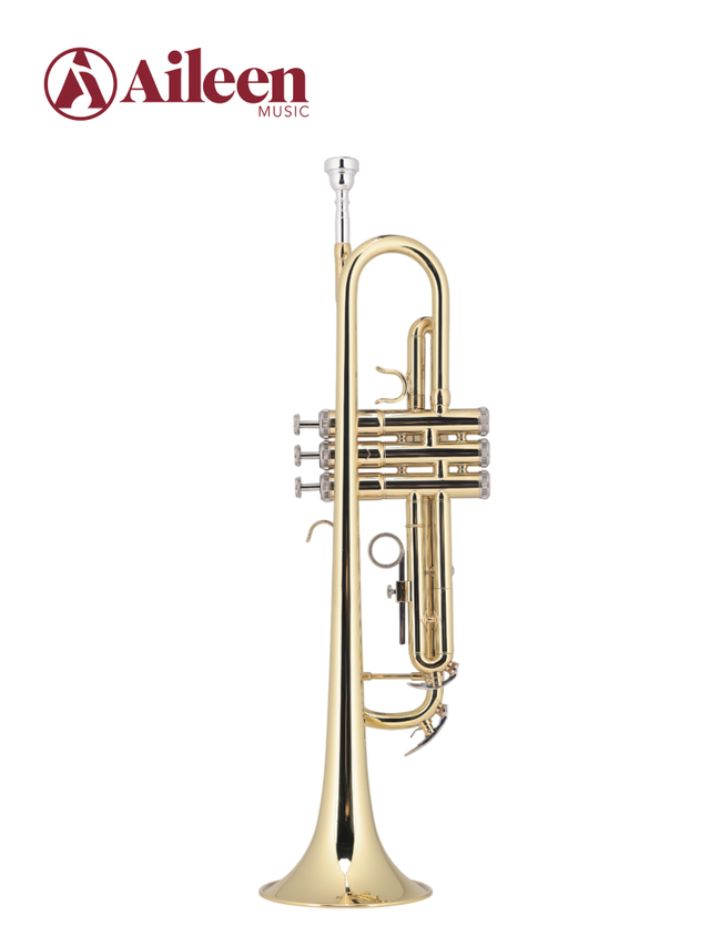 TP8030G New Gold Lacquered Professional Brass Body Middle Grade Trumpet
