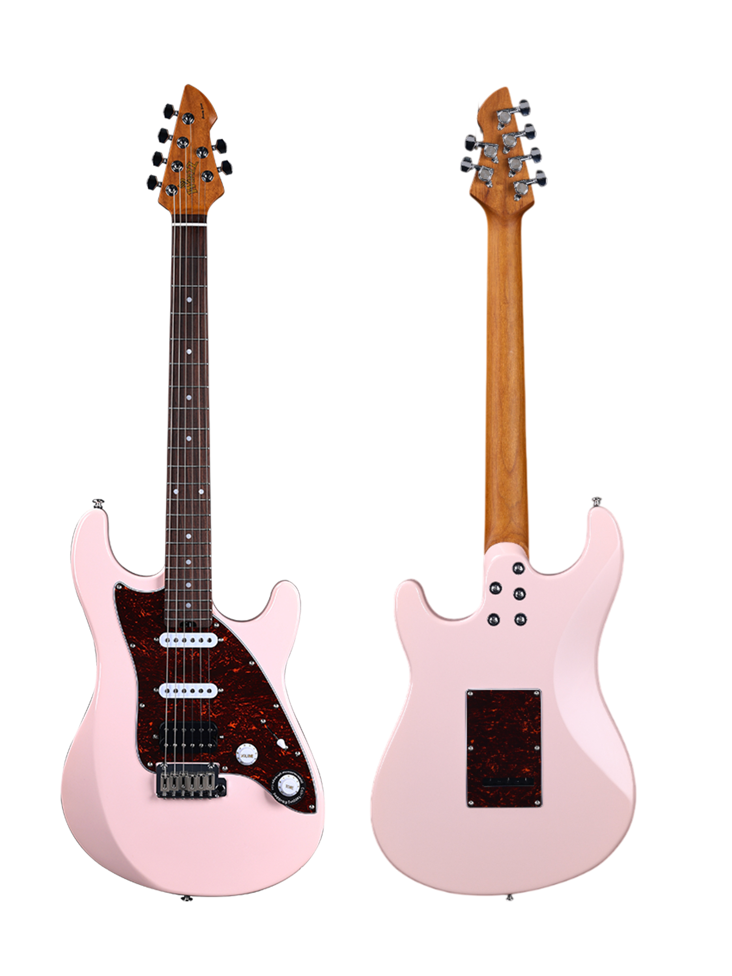 Winzz Gravity S Alder Body 4+2 Tuners Stringed Instruments Professional Electric Guitar