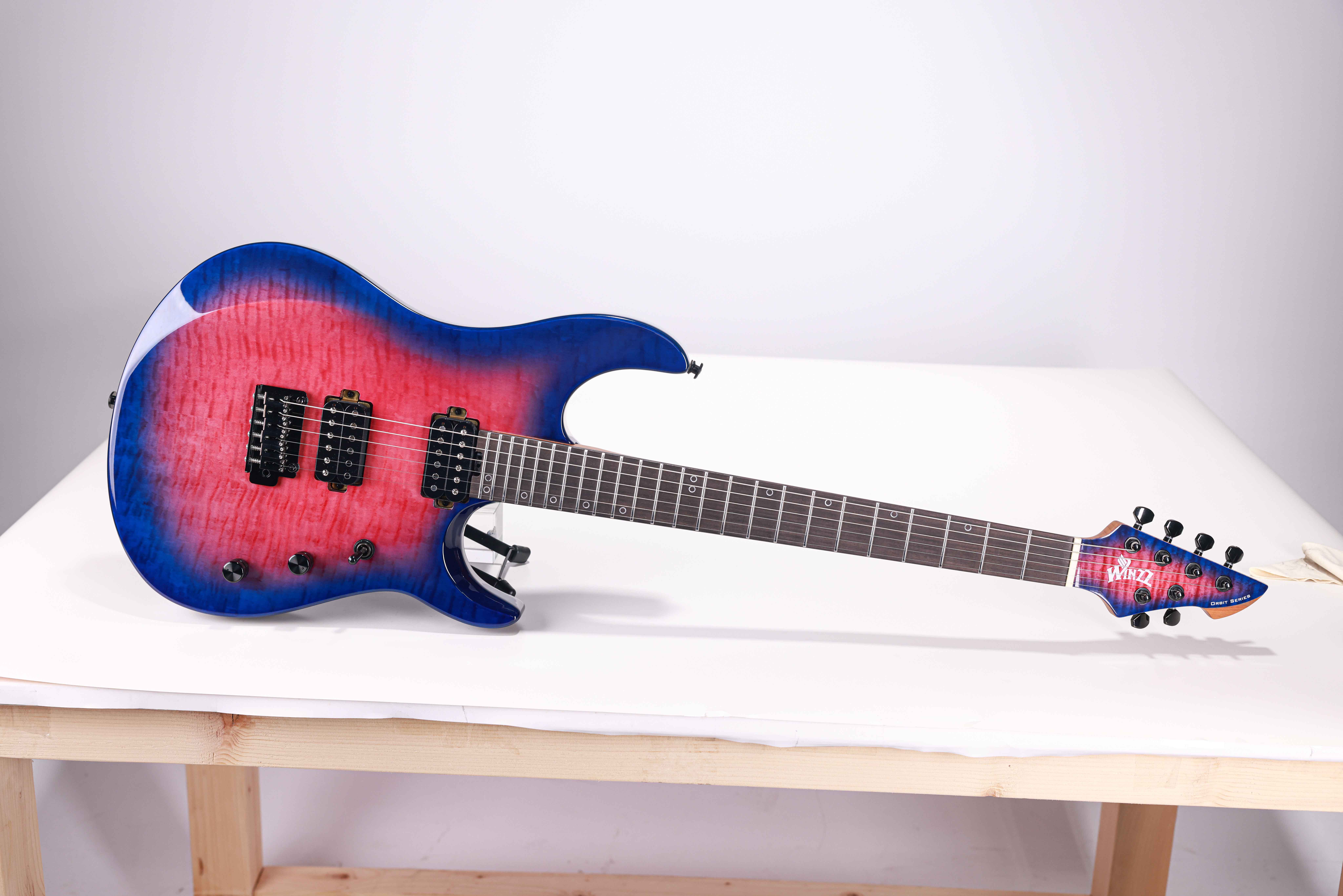 WOS150-24-MF WINZZ NEW Design Orbit Pro Series C+D Neck Profile 6 String Electric Guitar