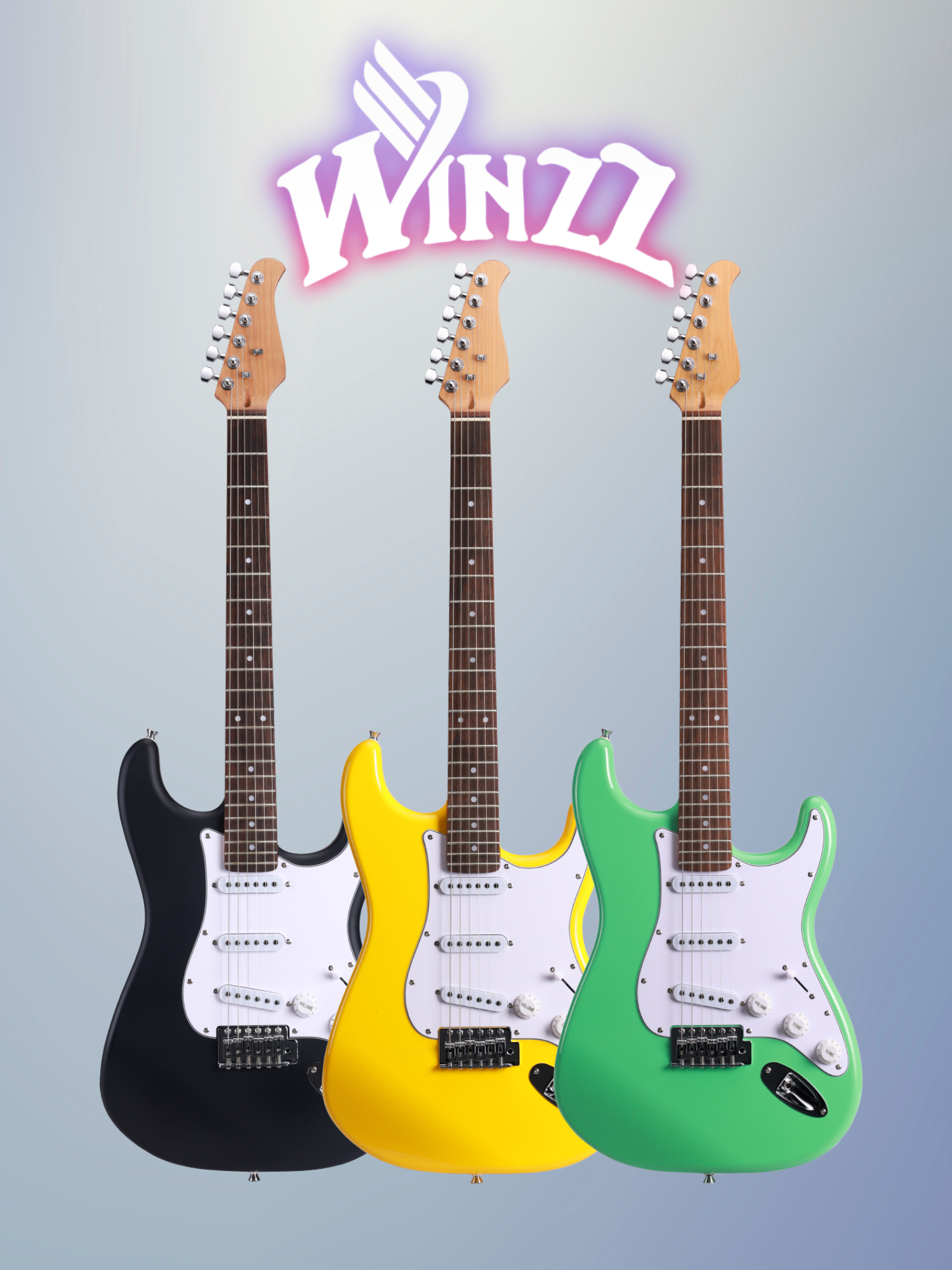 EGS01 New Special Composite Materials Lightweight 39" Electric Guitar