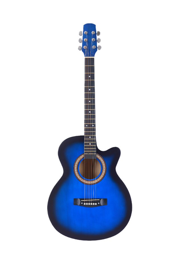 AF001L-40 Hot Sale Glossy Finish Matt Finish Entry Level 40" Acoustic Guitar 