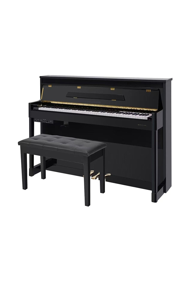 DP9001 Professional Black Polished High Gloss Hybrid Digital Piano