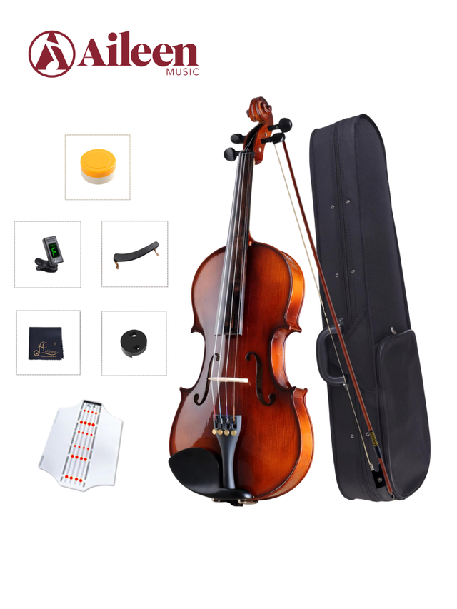 General Grade Solid Spruce Top Solid Maple Back & Side 4/4-1/16 Student Violin AVL18