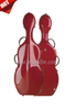 Wholesale Reinforced Cello Case with Neck Straps(CSC007)