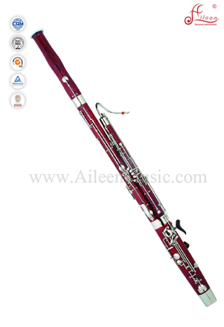 Glossy Red Professional Maple Body 26 Keys C Key Bassoon (BA7002)