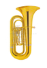 Handmade Gold lacquered Tuba 4/4 -Intermediate(TU-M3488G)