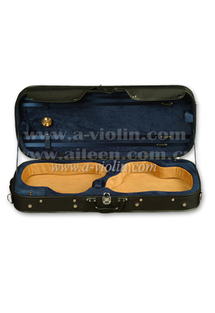 Good Quality Plywood Shell Double Violin Hard Case(CSV207)