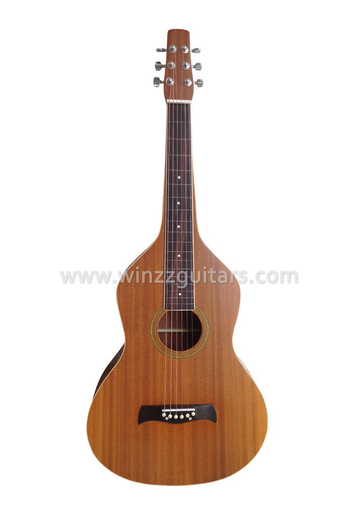 Hawaiian Extra deeper Chinese Weissenborn Guitar (AW660L-D)