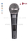 Professional Dynamic Metal Wired Microphone Mic Wired (AL-SM28)