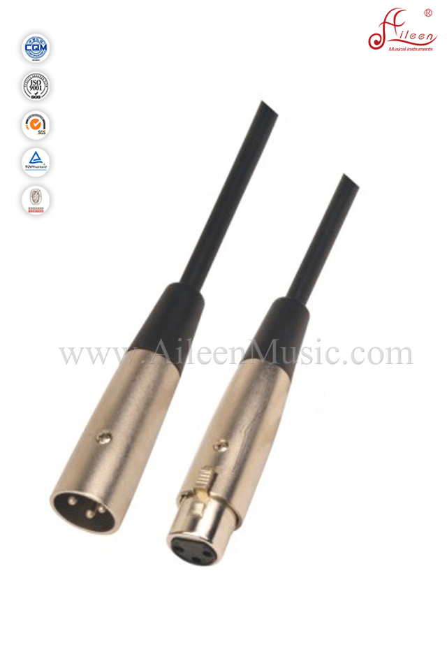 6mm Black Spiral Shield Microphone Cable (AL-M010)