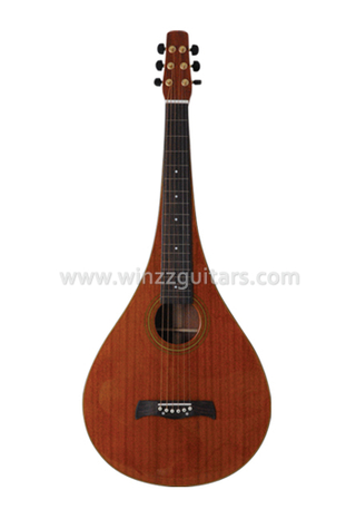 Solid Sapele Chinese Weissenborn Slide Guitar (AW660S-T)