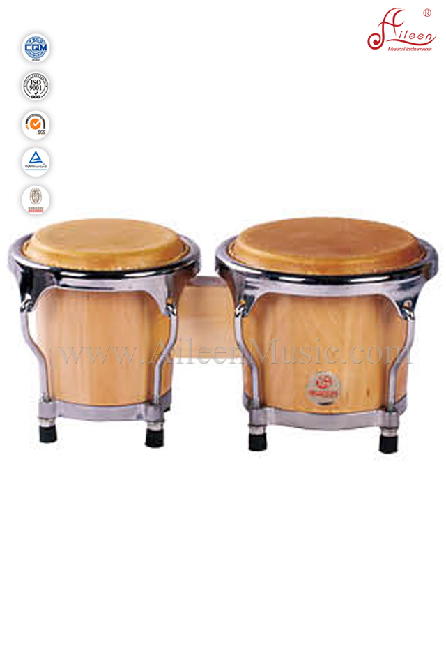 Wooden Mini Bongo Drum （ABOO111NW）