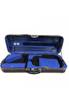 oblong shape Oxford cloth Violin wooden case with string tube(CSL1068)