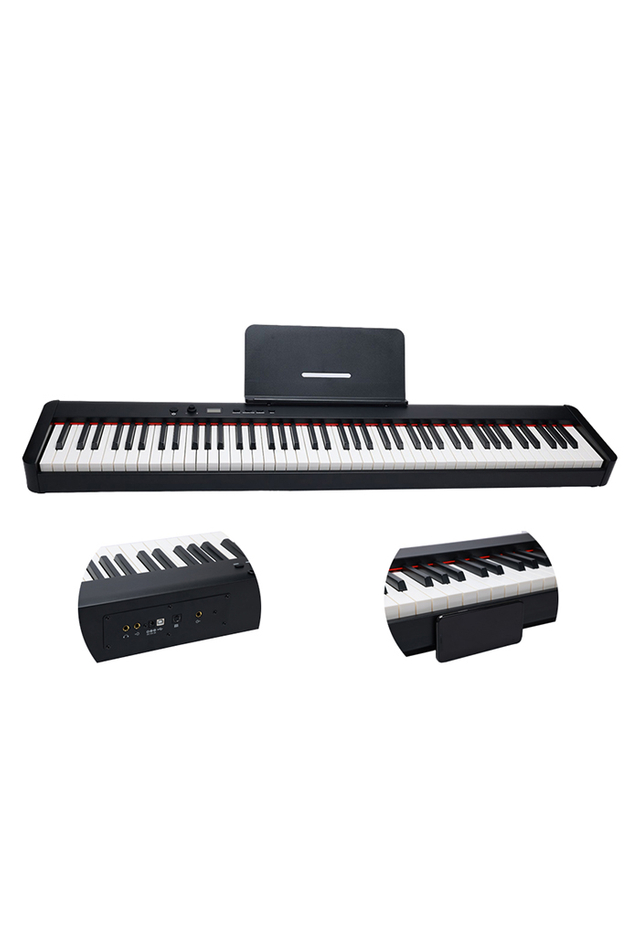 88 Keys Keyboard Digital Piano Aluminium Alloy Electric Piano(EP805)