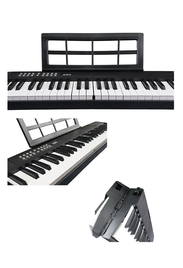 EK-F6101 New Musical Instruments 61 Keys 20mm Width Foldable Keyboard