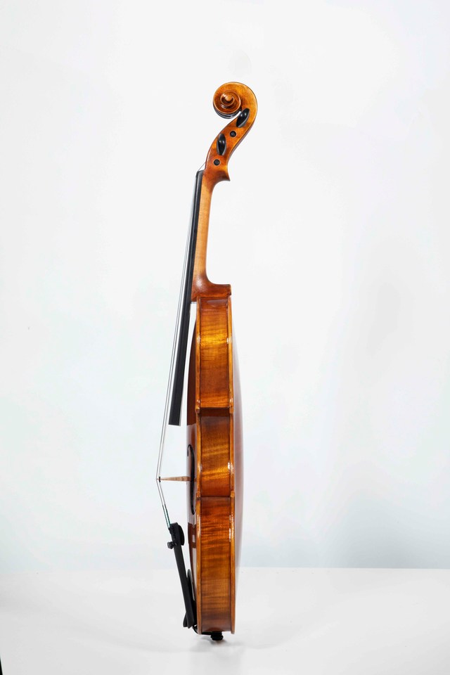 SC-18AL Spirit and Oil Mixed Varnish Selected Solid Spruce Top 4/4-1/16 Professional Advanced Cello Kit 