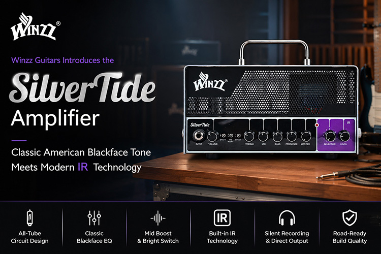 Winzz Guitars Introduces the SilverTide Amplifier