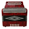 B3112SB Stainless Steel Grille 31 Button 12 Bass Button Accordion Professional