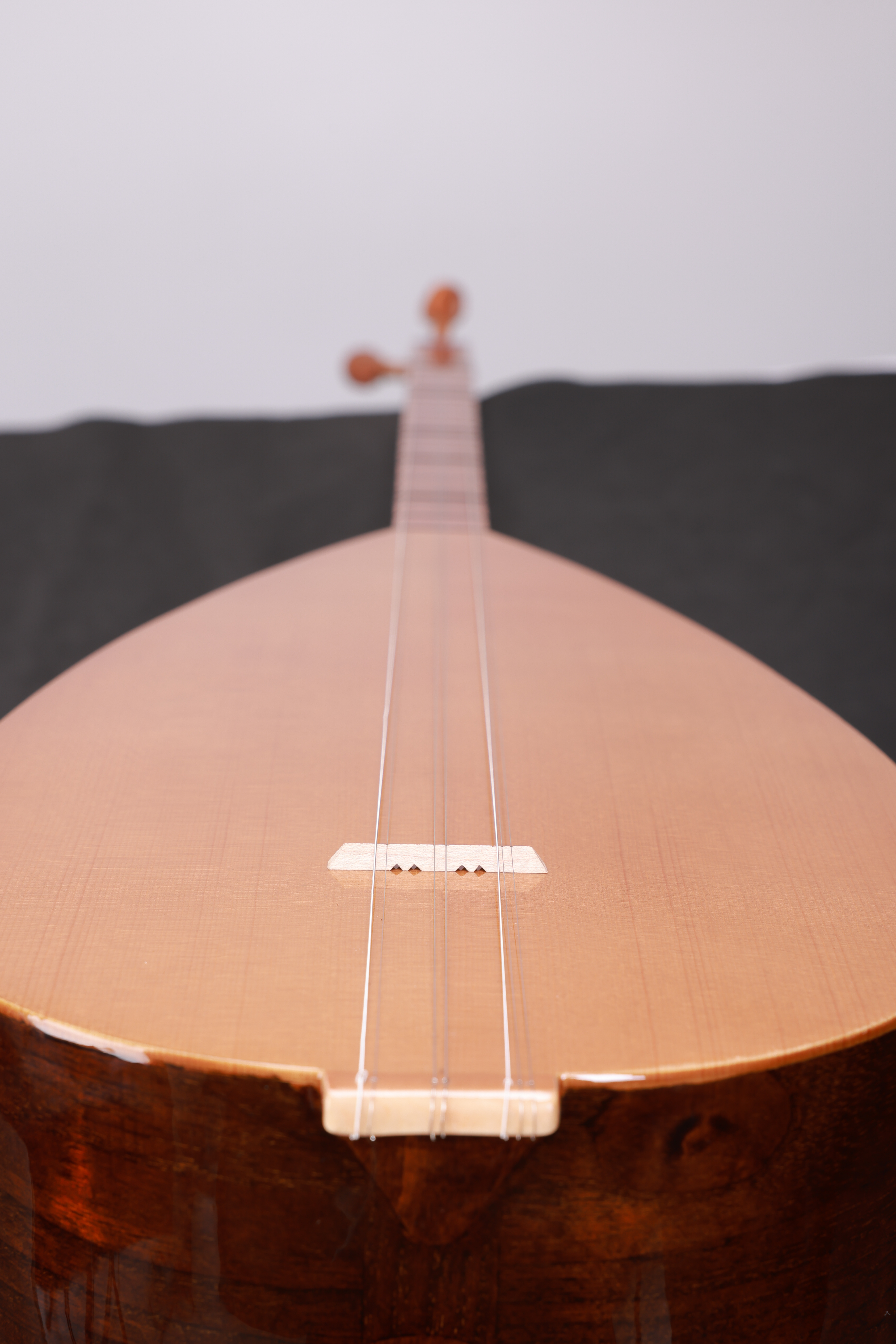 Turkish Traditional Instrument Baglama Long-neck All Soild Saz