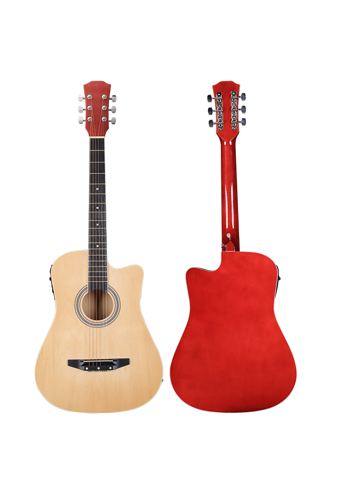 AF38LCE New Glossy Finish 38" Entry Level Acoustic Guitar