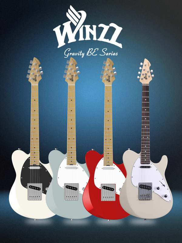 WGT50 Hot Selling WINZZ Design Gravity Series BE T model Electric Guitar