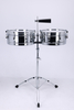 TM100C General Grade Percussion Synthetic Head Tambali Drum with Cow Bells