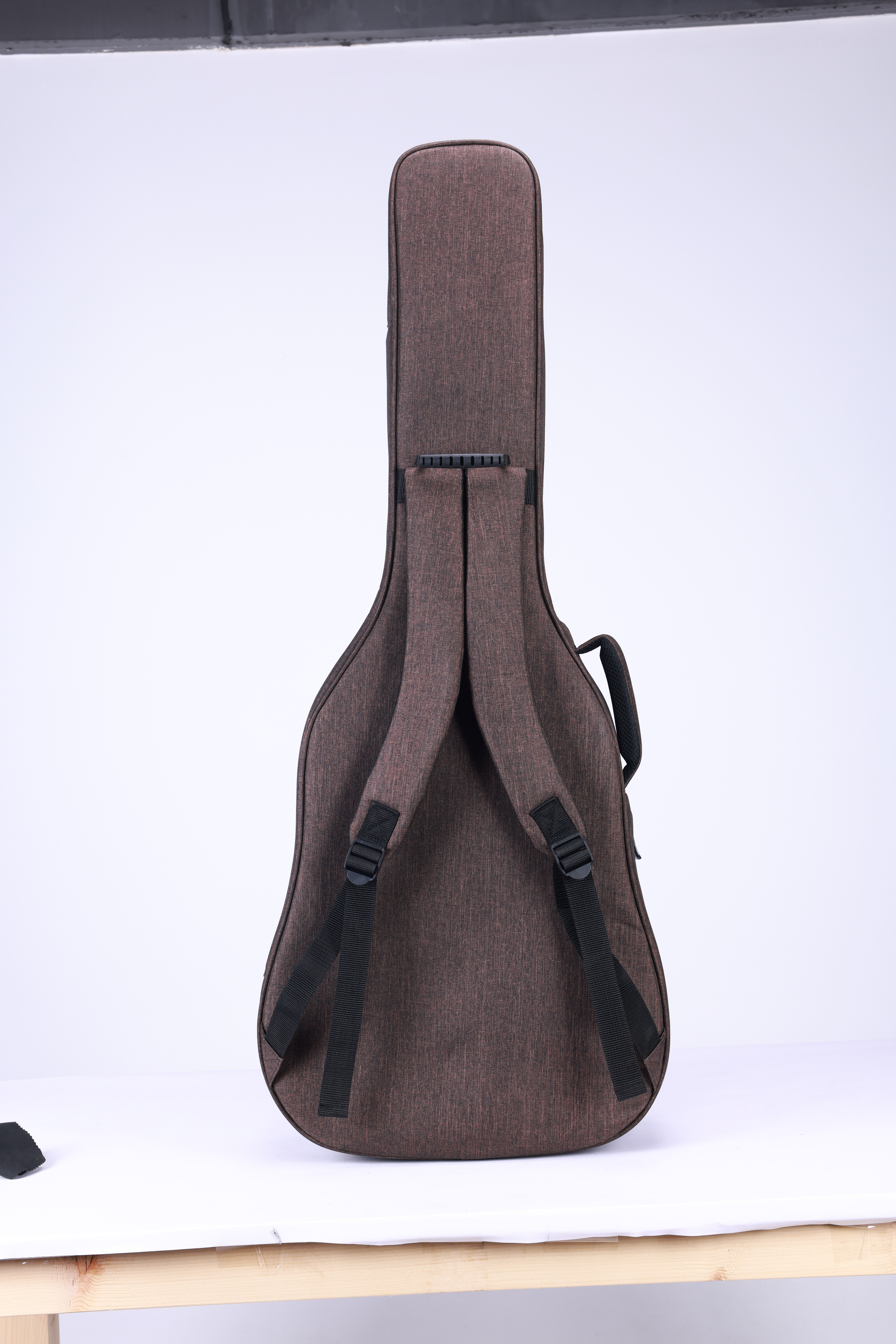 BGW5018 Factory Wholesale Brown Color 500D Snowflake Velvet Cloth Acoustic Guitar Bag