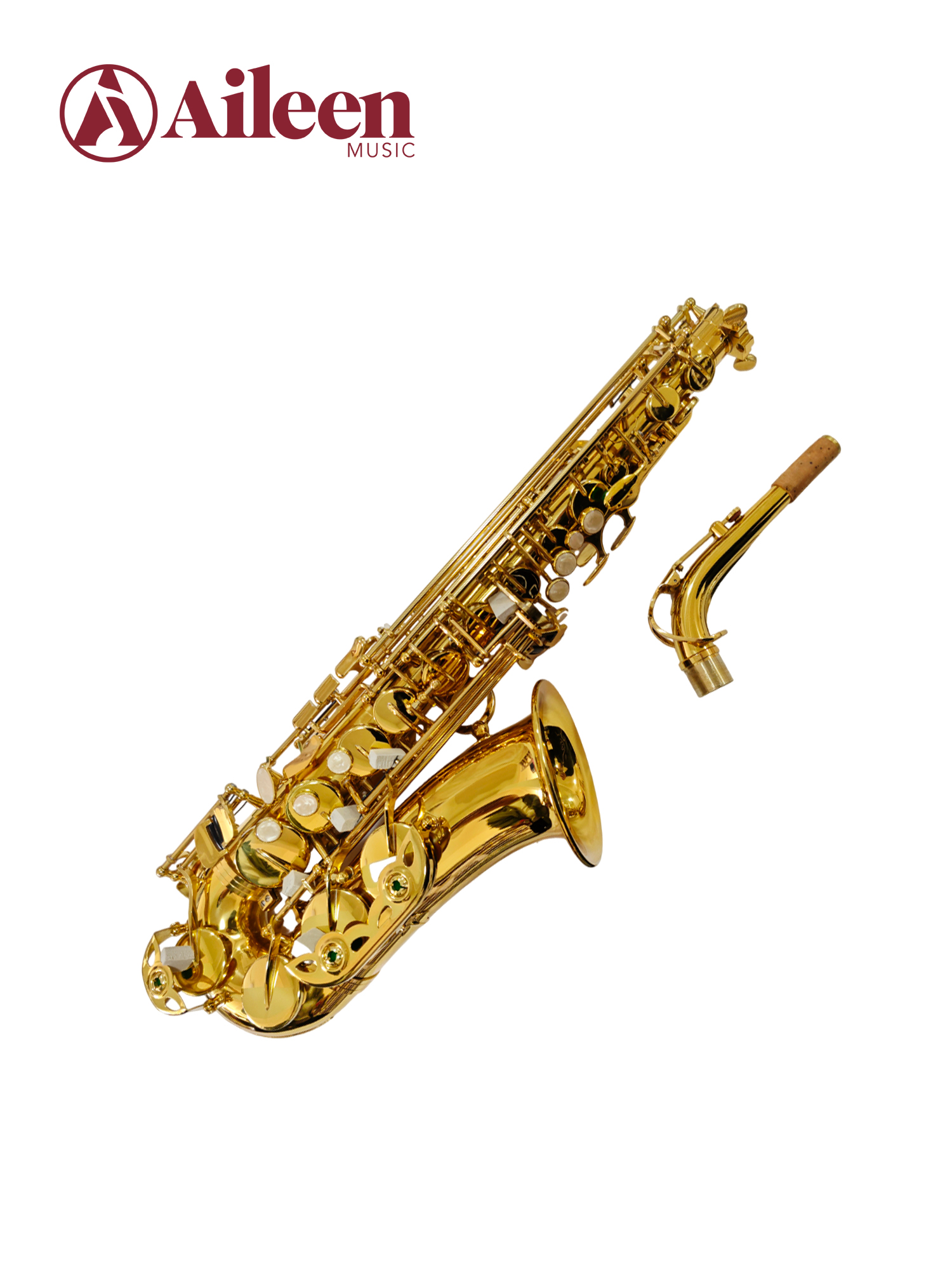 ASP-G7010G General Grade Yellow Brass Material S Style Alto Saxophone