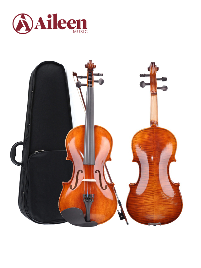 VG002HPA New Professional Antique Finish Plywood Body 4/4 Student Violin 