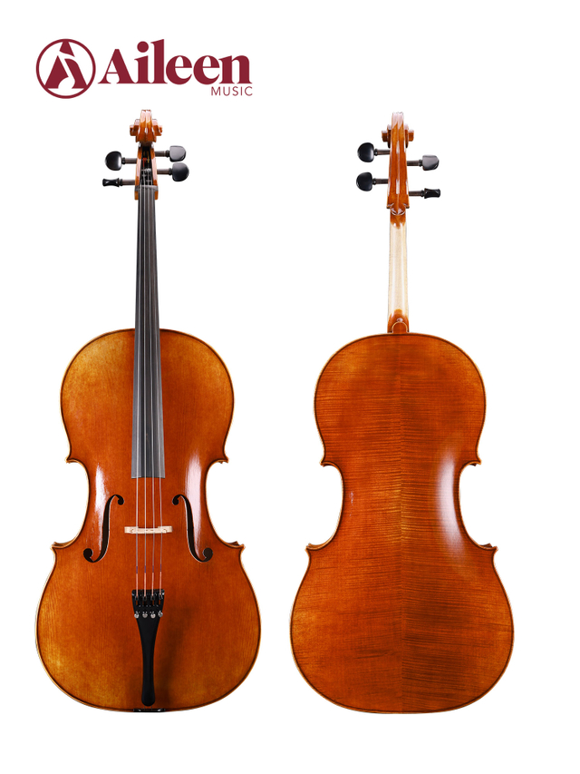 New 4/4 Oil Varnish Vintage Style Cello CH680