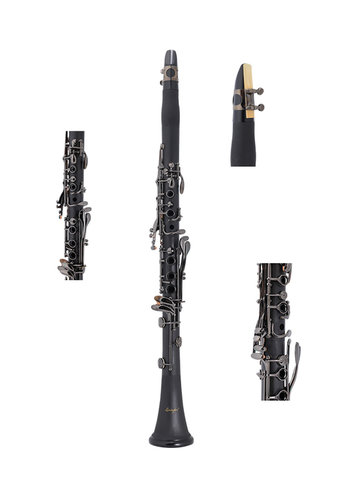 CL3041NB New Music Instrument Black Nickel Ebonite Body bB Clarinet 