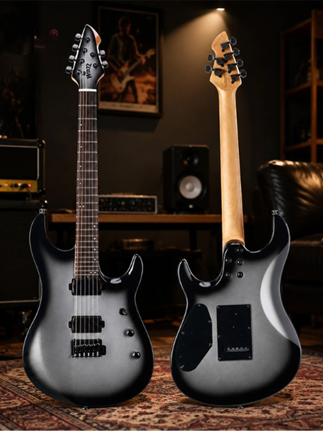 WINZZ Design Glossy Orbit Series 39" Electric Guitar WOS100-24 SS