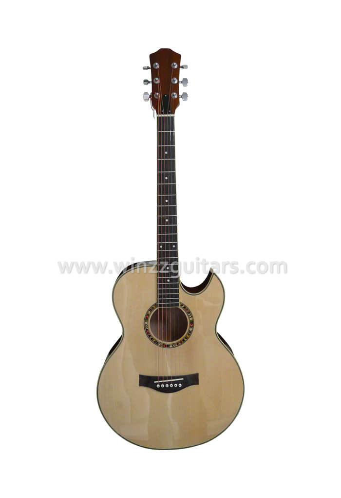 40" Cutaway Electric Acoustic Guitar With 4 Band EQ (AF4a8CE)