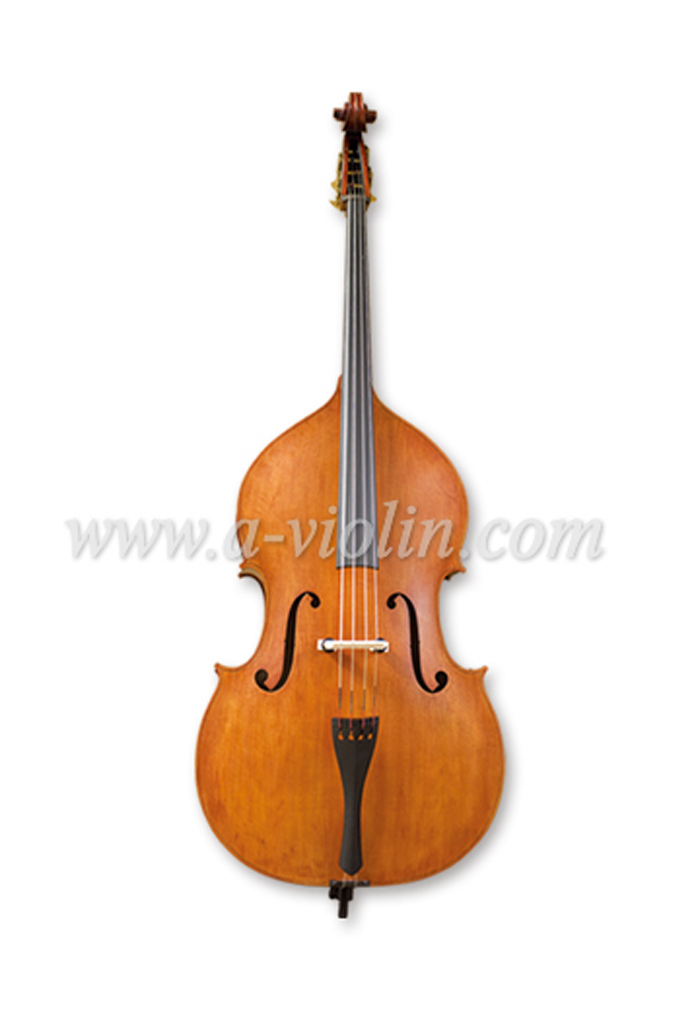 Professional Violin Shape Student Double Bass With Bridge&amp; Strings (VDB102)