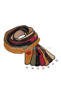 Wholesale Quality Leather Guitar Straps (SG801)