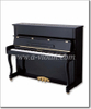 Black Polished Teaching Model 88 Keys Upright/Acoustic/Silent Piano (AUP-120)